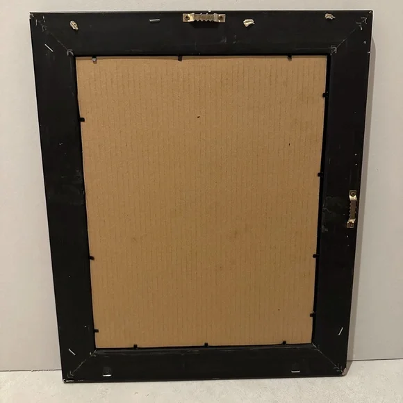 RARE* Michael Jackson portrait with Beautiful and STURDY brown bronze frame! - Picture 2 of 3